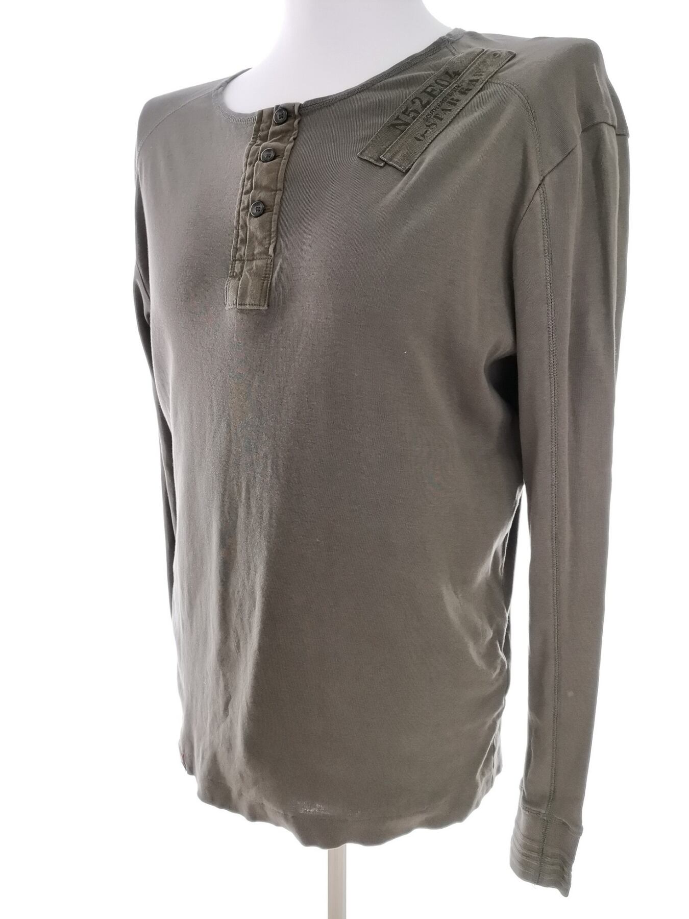 IMG_20210316_150606.jpg G-Star Raw Rozmiar XL Kolor Khaki Męski Sweter Długi rękaw Materiał Bawełna 100%