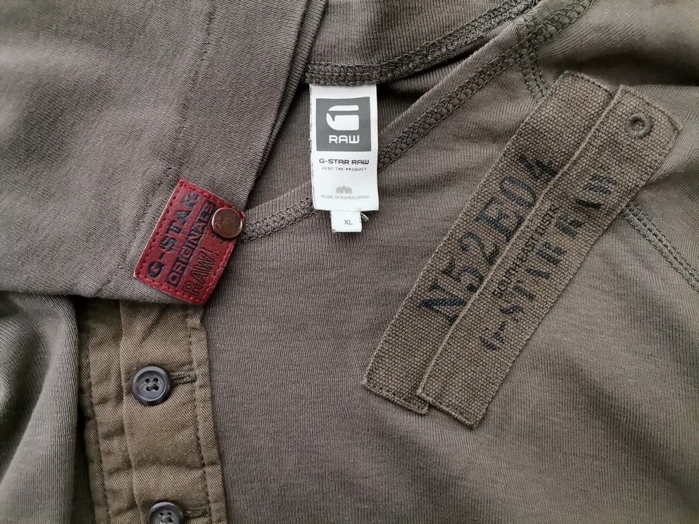 IMG_20210316_150650.jpg G-Star Raw Rozmiar XL Kolor Khaki Męski Sweter Długi rękaw Materiał Bawełna 100%