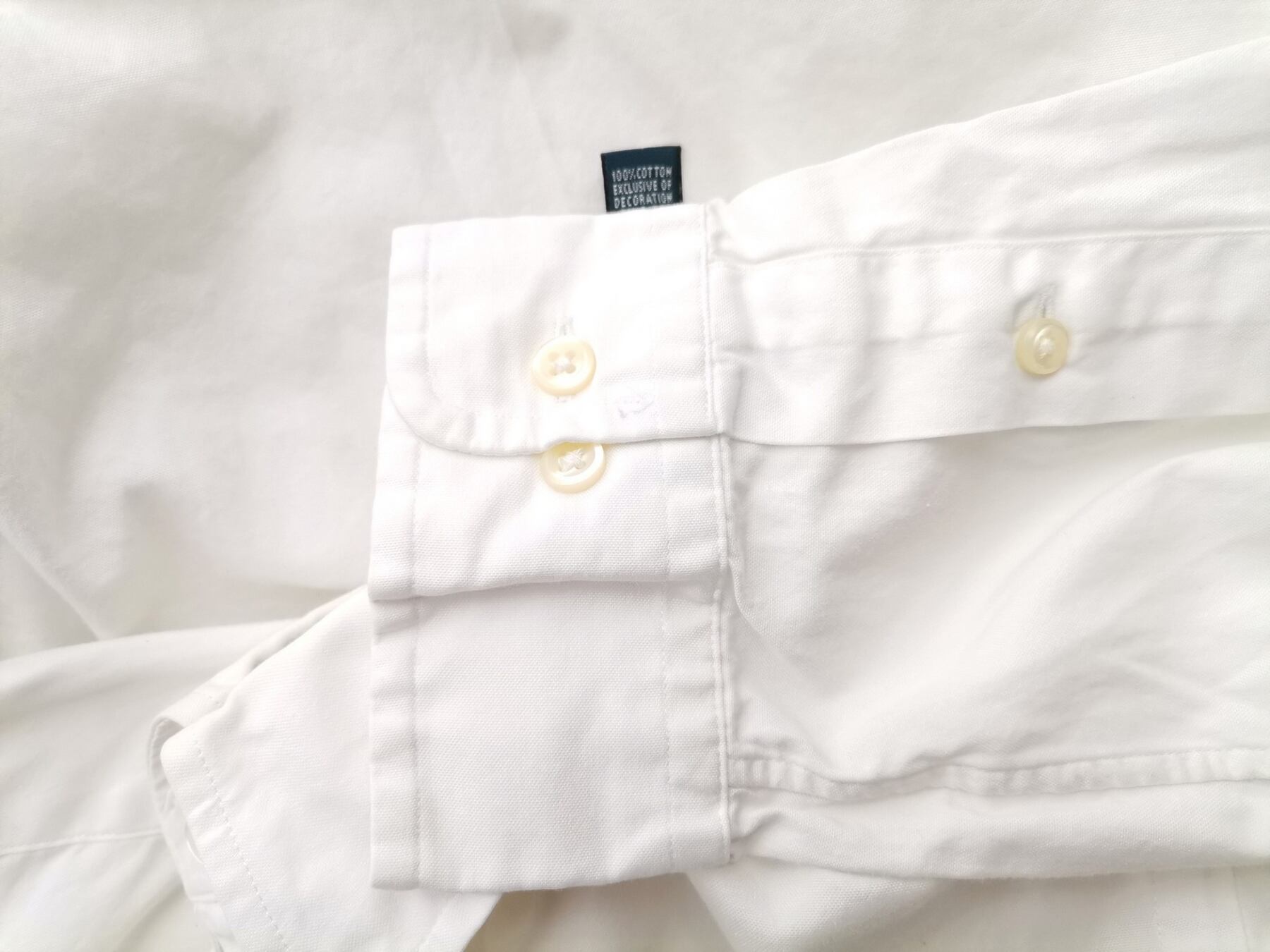 IMG_20210317_113317.jpg Ralph Lauren Rozmiar 16 (40) Kolor Kremowy Kołnierz Męska Koszula Elegancka Długi rękaw Materiał Bawełna 100%