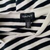 Gant Rozmiar M Kolor Biały Pasy Crew Neck Bluzka Długi rękaw Materiał Bawełna