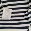 Gant Rozmiar M Kolor Biały Pasy Crew Neck Bluzka Długi rękaw Materiał Bawełna
