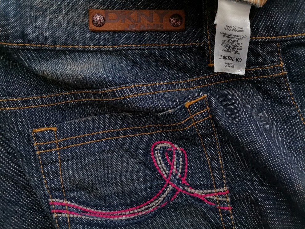 IMG_20210322_105205.jpg Dkny Jeans Rozmiar 29 Kolor Granatowy Spodnie Jeansy Materiał Bawełna 100%