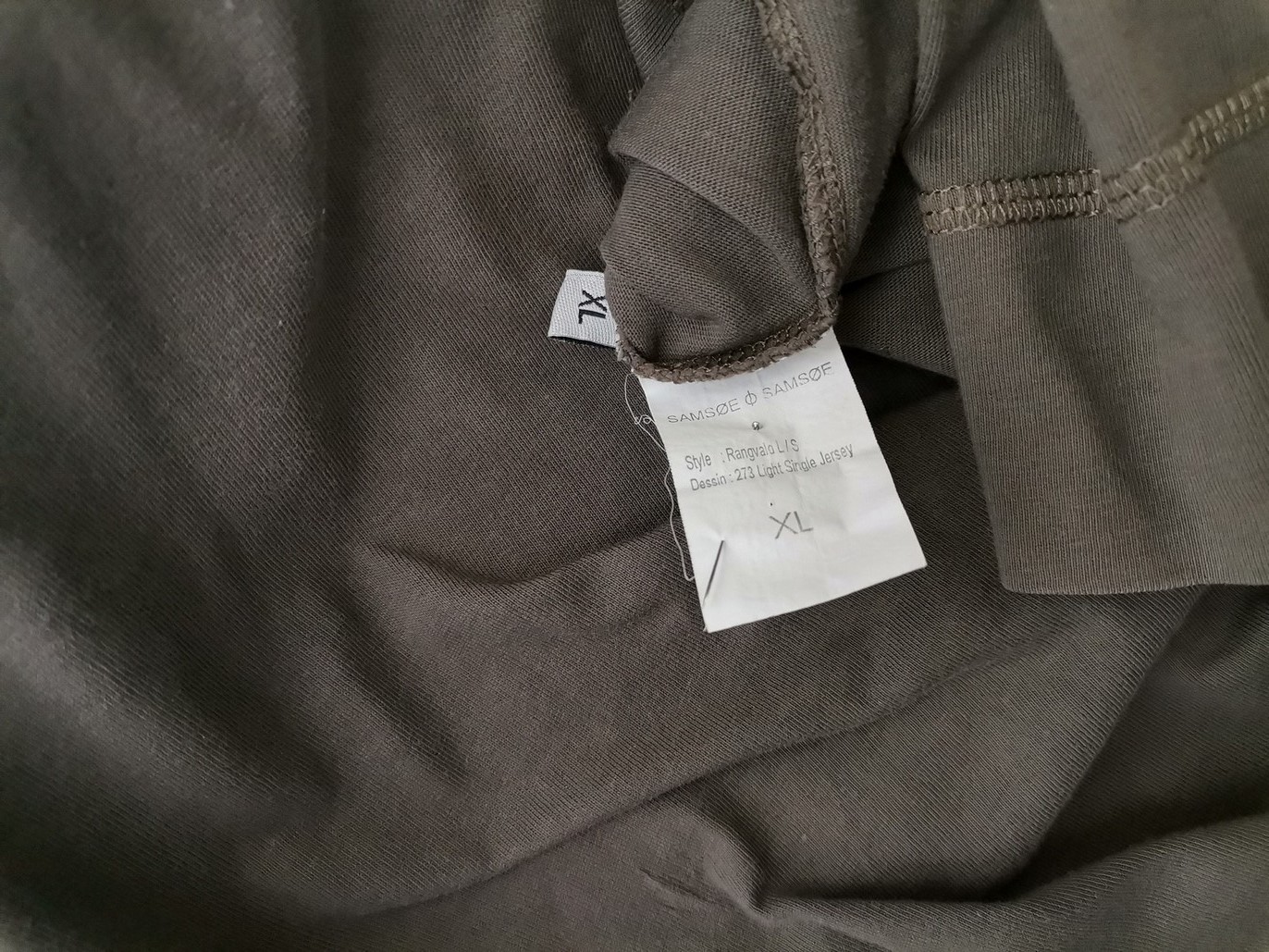 IMG_20210322_124608.jpg Rozmiar XL Kolor Khaki Męski Sweter Długi rękaw Materiał Bawełna 100%