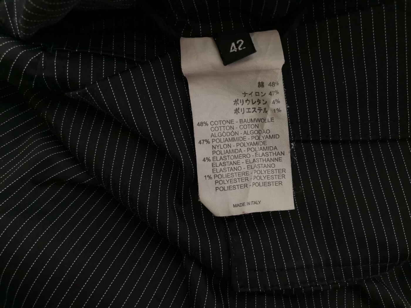 IMG_20210323_104400.jpg Guess by Marciano Rozmiar 42 (36) Kolor Czarny Pasy Spodnie Eleganckie Materiał Bawełna