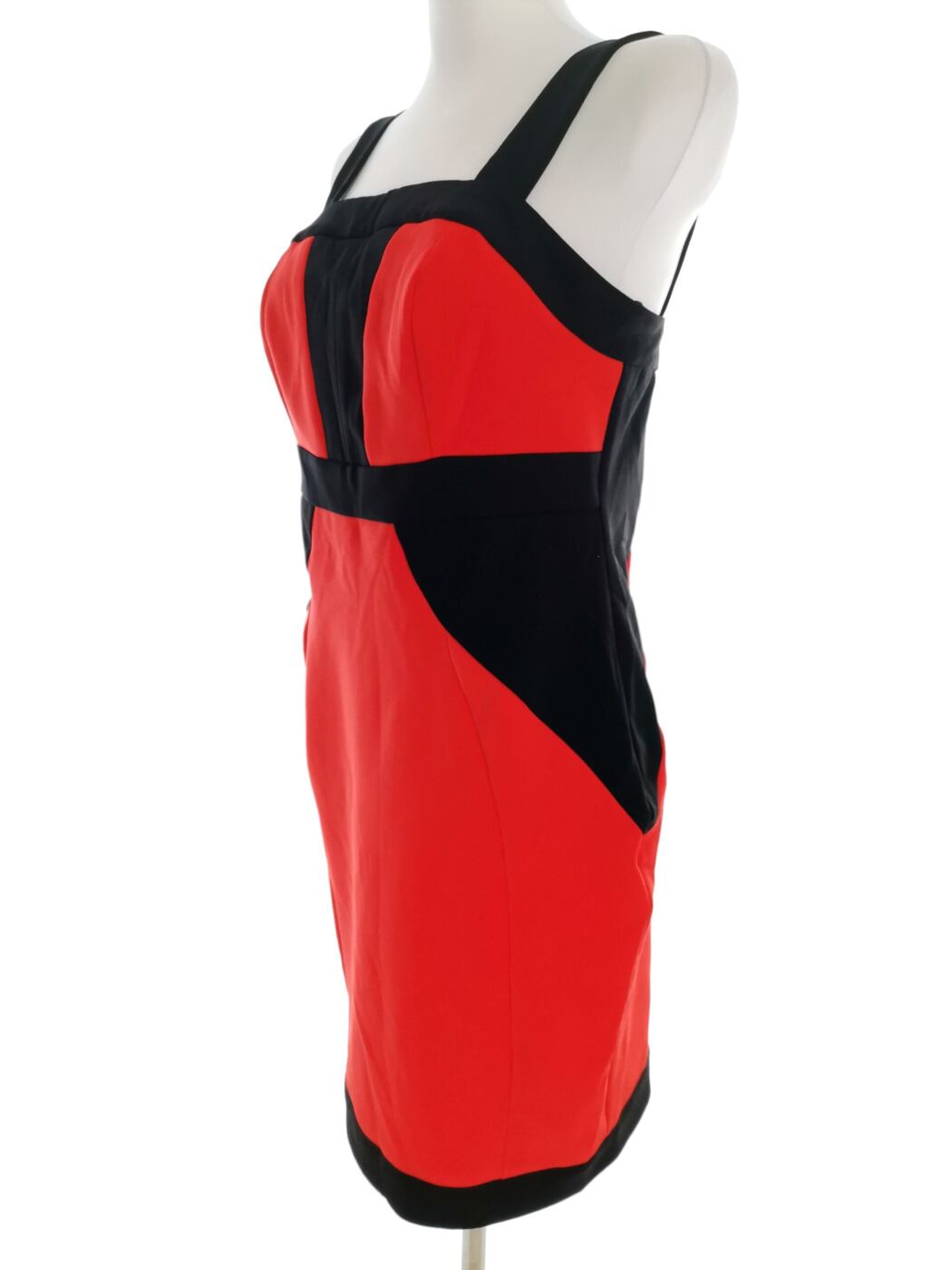 River island Rozmiar 12 (40) Kolor Pomarańczowy Odkryte Ramiona Sukienka Bodycon Bezrękawnik Do Kolan River island Rozmiar 12 (40) Kolor Pomarańczowy Odkryte Ramiona Sukienka Bodycon Bezrękawnik Do Kolan