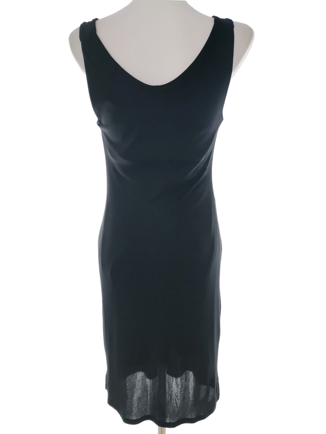 Maria Grachvogel designer Rozmiar 10 (36) Kolor Czarny W serek Sukienka Bodycon Bezrękawnik Midi Materiał Wiskoza 100% Maria Grachvogel designer Rozmiar 10 (36) Kolor Czarny W serek Sukienka Bodycon Bezrękawnik Midi Materiał Wiskoza 100%