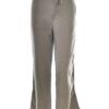 Eddie Bauer Rozmiar 40 Kolor Khaki Spodnie Casual Materiał Len 100%