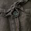 Eddie Bauer Rozmiar 40 Kolor Khaki Spodnie Casual Materiał Len 100%
