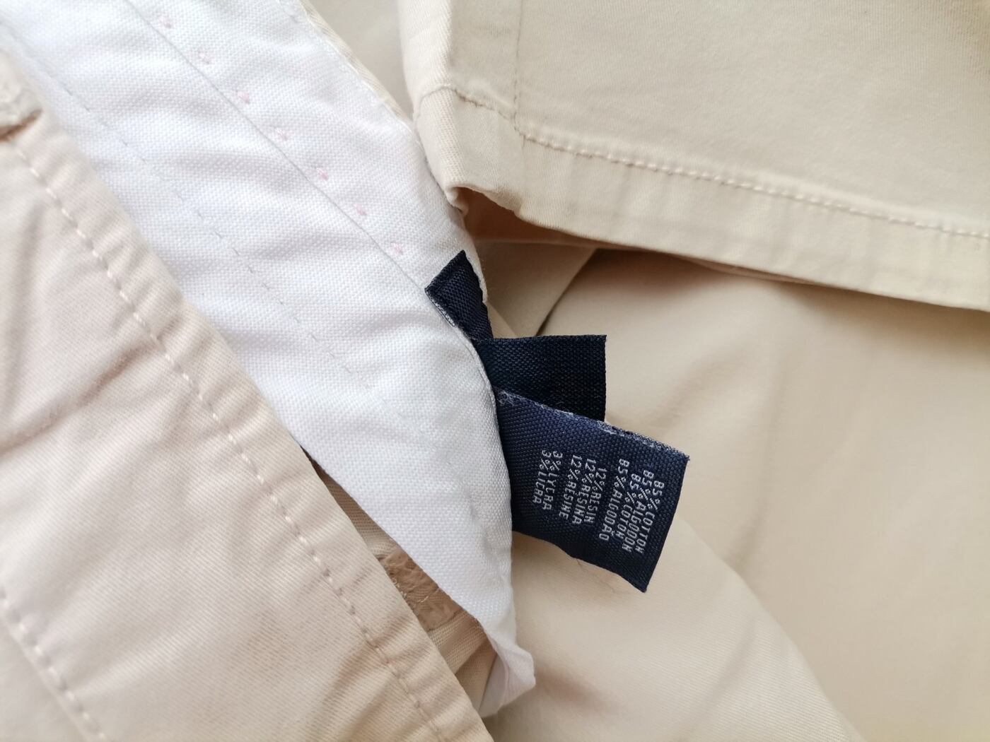 Gant Rozmiar 29 (42) Spodnie Eleganckie Materiał Bawełna