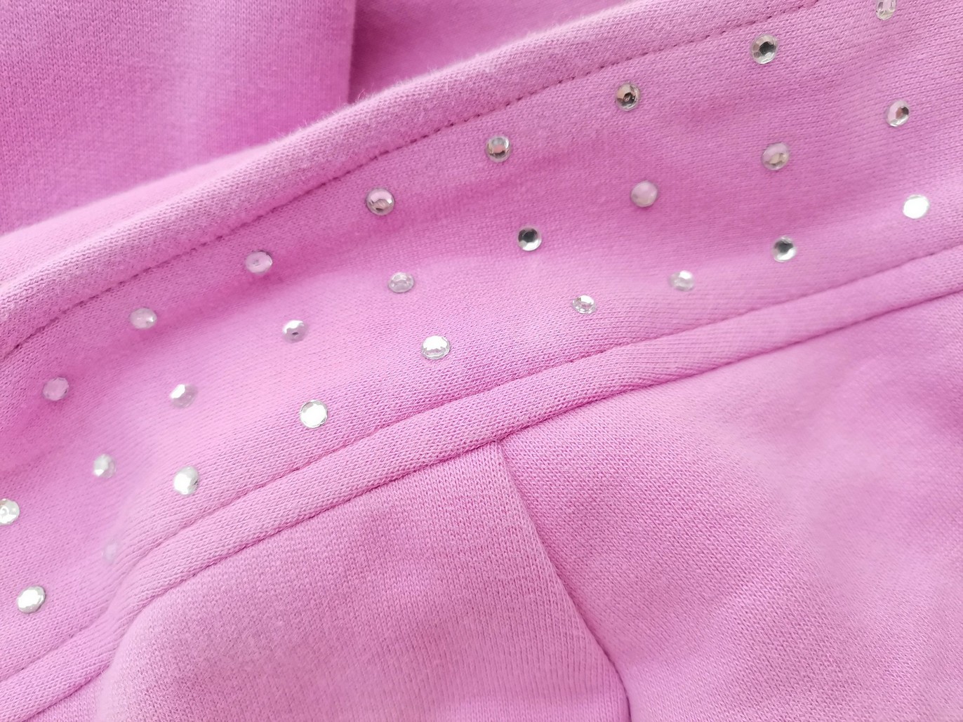 Loveson Rozmiar 26 Kolor Różowy Spodnie Casual Materiał Bawełna