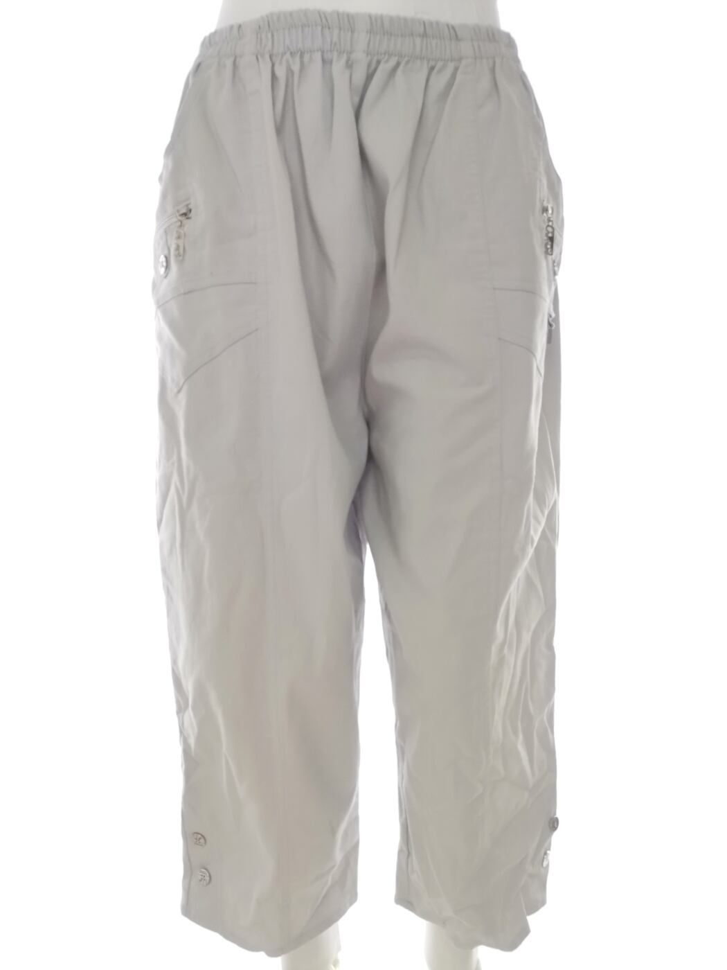 Cherry berry Rozmiar 6 (38) Kolor Szary Spodnie Casual Materiał Bawełna