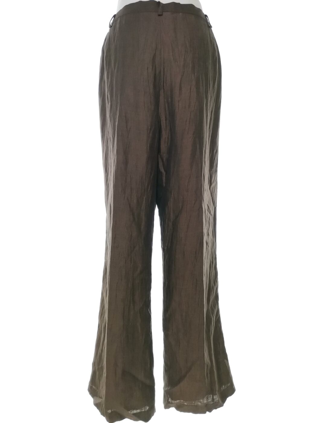 IMG_20210325_141926.jpg Peter Martin Rozmiar 18 (46) Kolor Khaki Spodnie Casual Materiał Len