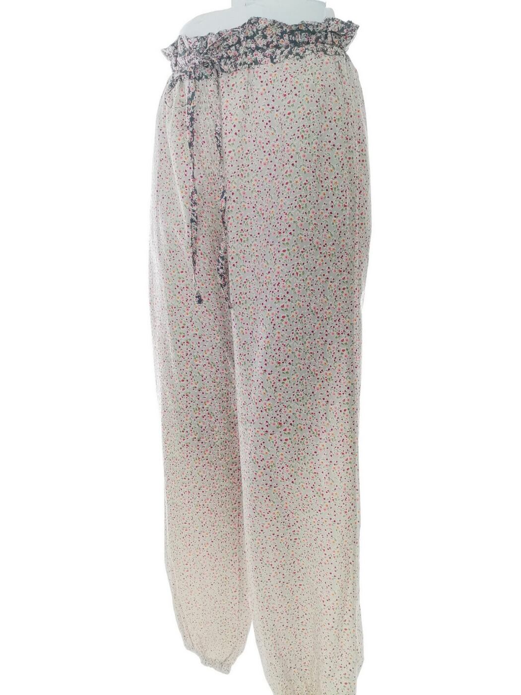 Vintage Rozmiar XS Kolor Szary Spodnie Casual Materiał Bawełna 100%
