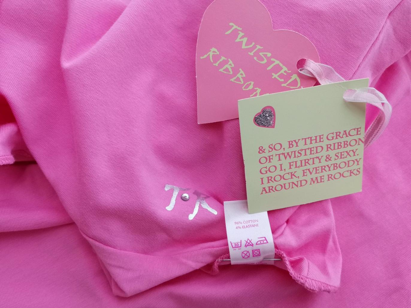 TWISTED RIBBON Rozmiar 1 (36) Kolor Różowy Kwadratowy dekolt Sukienka Bodycon Bezrękawnik Do Kolan Materiał Bawełna