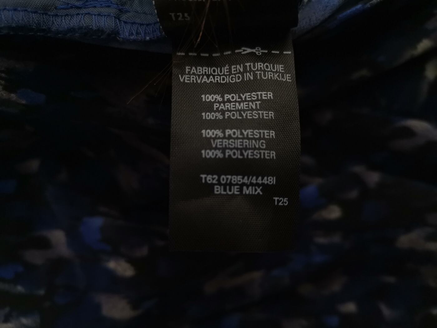 Rozmiar 14 (42) Kolor Granatowy Spodnie Casual