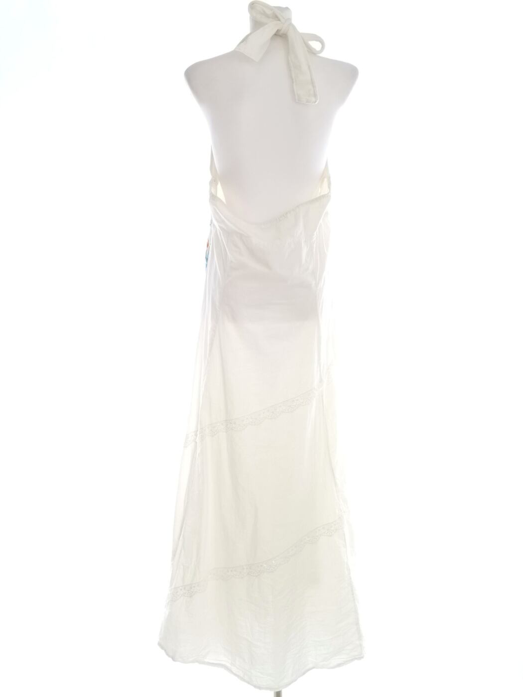Savage Culture Rozmiar L Kolor Kremowy Halter Sukienka Maxi Bezrękawnik Długa Materiał Bawełna 100% Savage Culture Rozmiar L Kolor Kremowy Halter Sukienka Maxi Bezrękawnik Długa Materiał Bawełna 100%