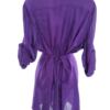 Dorothy perkins Rozmiar 20 (48) Kolor Fioletowy Kołnierz Tunika Popover Bluzka Rękaw 3/4