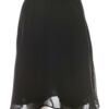 Tadashi Rozmiar 6 (34) Kolor Czarny A-Line Spódnica Do Kolan Materiał Rayon 100%