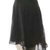 Tadashi Rozmiar 6 (34) Kolor Czarny A-Line Spódnica Do Kolan Materiał Rayon 100%