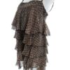 Relish Rozmiar L Kolor Czarny Damask Paisley Kwadratowy dekolt Tunika Bluzka Bezrękawnik