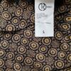 Relish Rozmiar L Kolor Czarny Damask Paisley Kwadratowy dekolt Tunika Bluzka Bezrękawnik