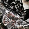 One two Rozmiar M Kolor Czarny Kwadratowy dekolt Sukienka Bodycon Bezrękawnik Do Kolan Materiał Wiskoza