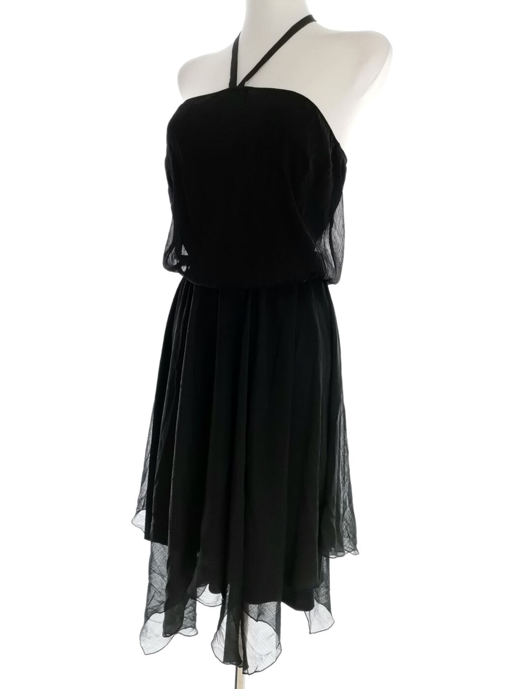 Kit Rozmiar 10 (36) Kolor Czarny Halter Sukienka Maxi Bezrękawnik Długa Kit Rozmiar 10 (36) Kolor Czarny Halter Sukienka Maxi Bezrękawnik Długa