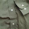 Eddie Bauer Rozmiar L Kolor Zielony Krata Kołnierz Męska Koszula Casual Długi rękaw Materiał Bawełna 100%