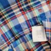 Gant Rozmiar M Kolor Kolorowa Krata Kołnierz Męska Koszula Casual Krótki rękaw Materiał Bawełna 100%
