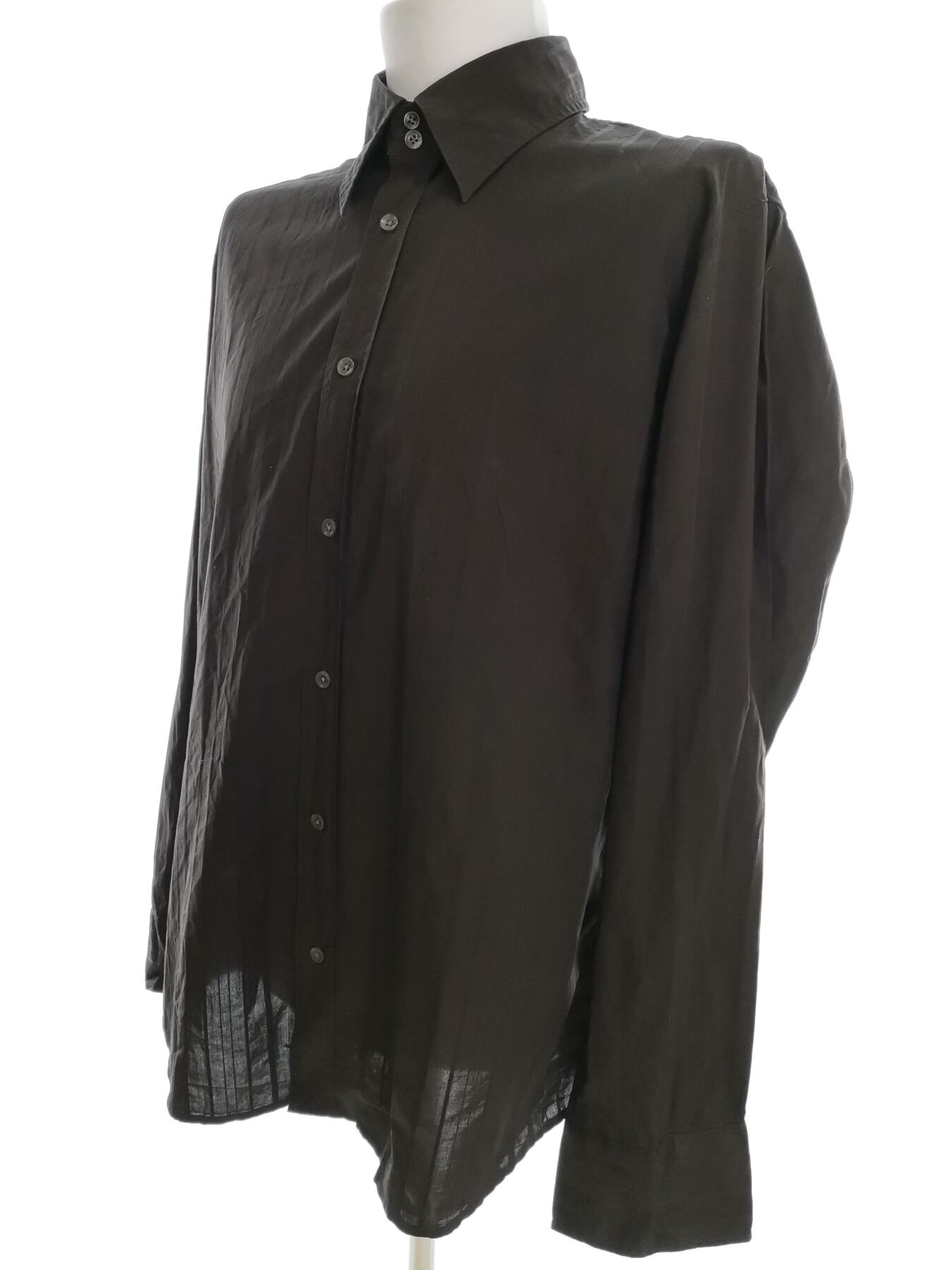IMG_20210330_142833.jpg Hugo Boss Rozmiar XXL Kolor Brązowy Kołnierz Męska Koszula Casual Długi rękaw Materiał Bawełna 100%