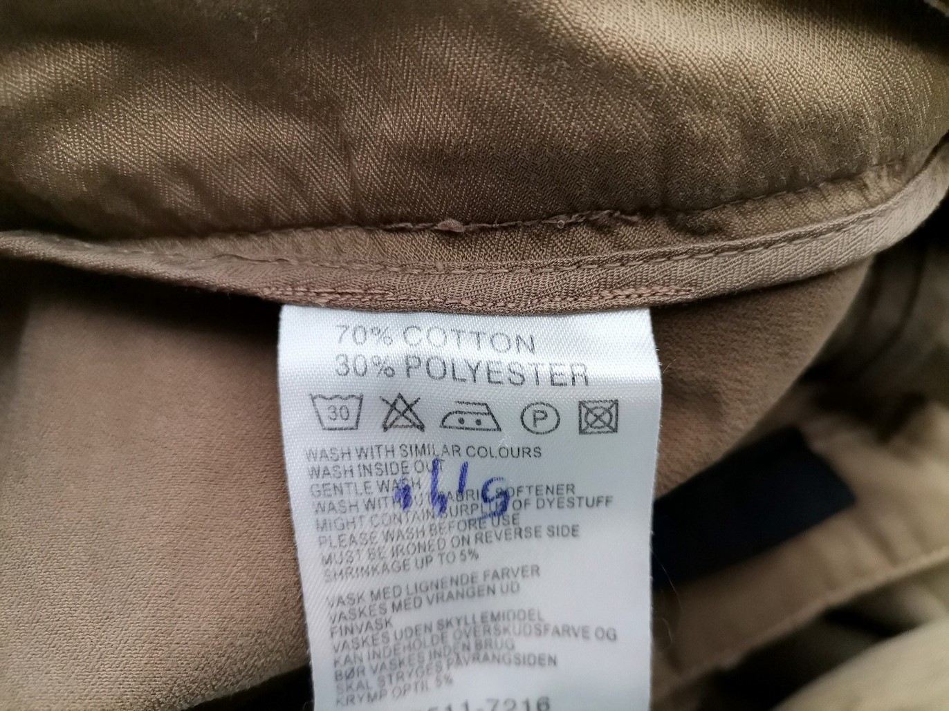 Dranella Rozmiar M Kolor Khaki Spodnie Casual Materiał Bawełna