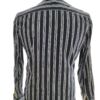 BEN SHERMAN Rozmiar S Kolor Granatowy Pasy Kołnierz Męska Koszula Casual Długi rękaw Materiał Bawełna 100%