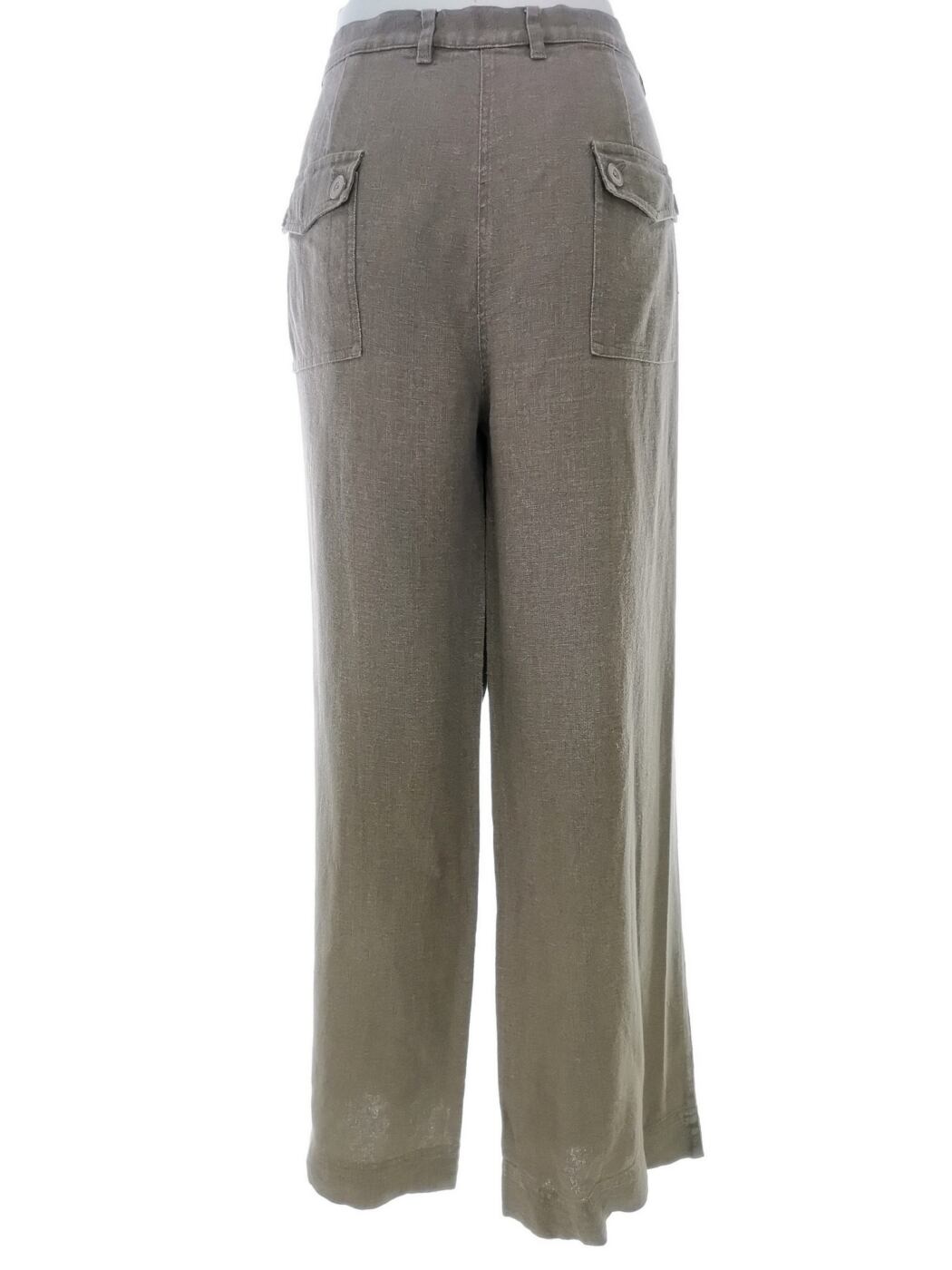 St bernard Rozmiar 14 (42) Kolor Khaki Spodnie Casual Materiał Len 100%