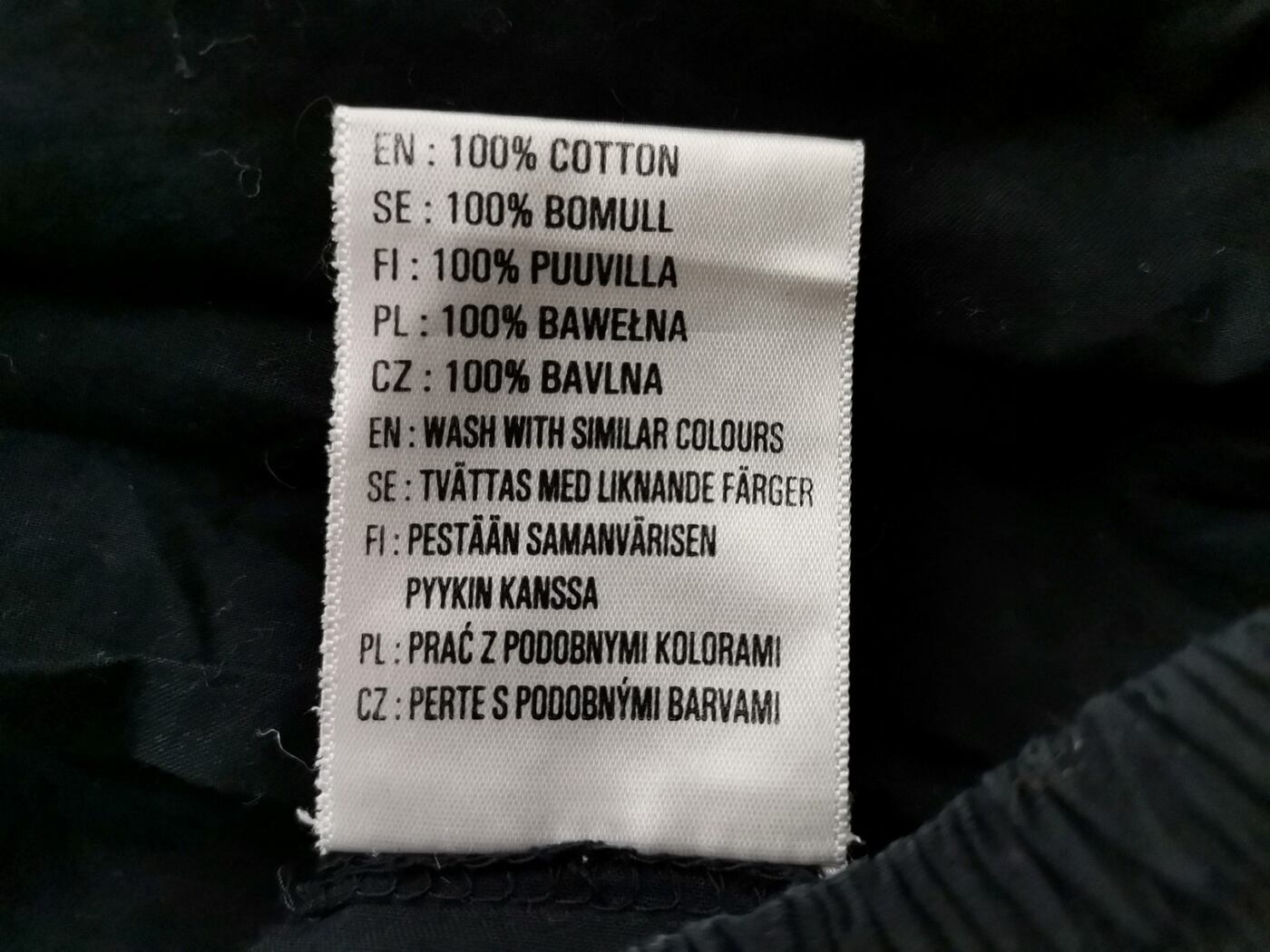 IMG_20210406_121840.jpg Kappahl Rozmiar 40/42 Kolor Czarny Spodnie Casual Materiał Bawełna 100%