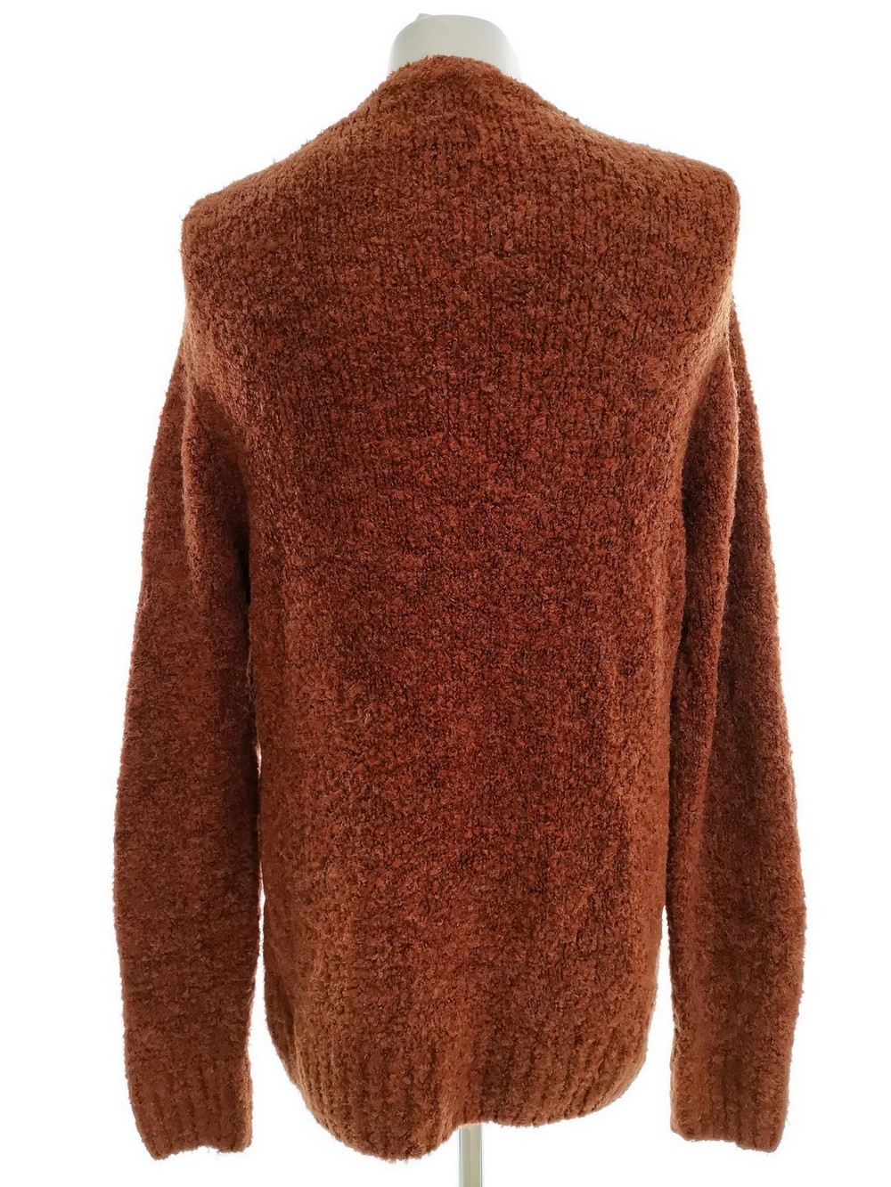 IMG_20210407_110707.jpg Topman Rozmiar L Kolor Pomarańczowy Męski Sweter Długi rękaw Materiał Akryl