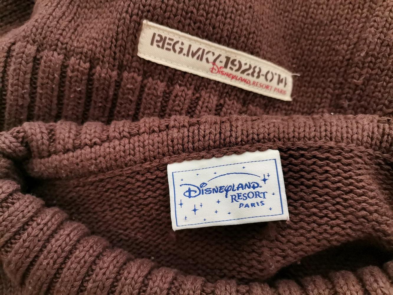 IMG_20210407_113608_r1.jpg Disney Rozmiar L Kolor Brązowy Męski Sweter Długi rękaw Materiał Bawełna