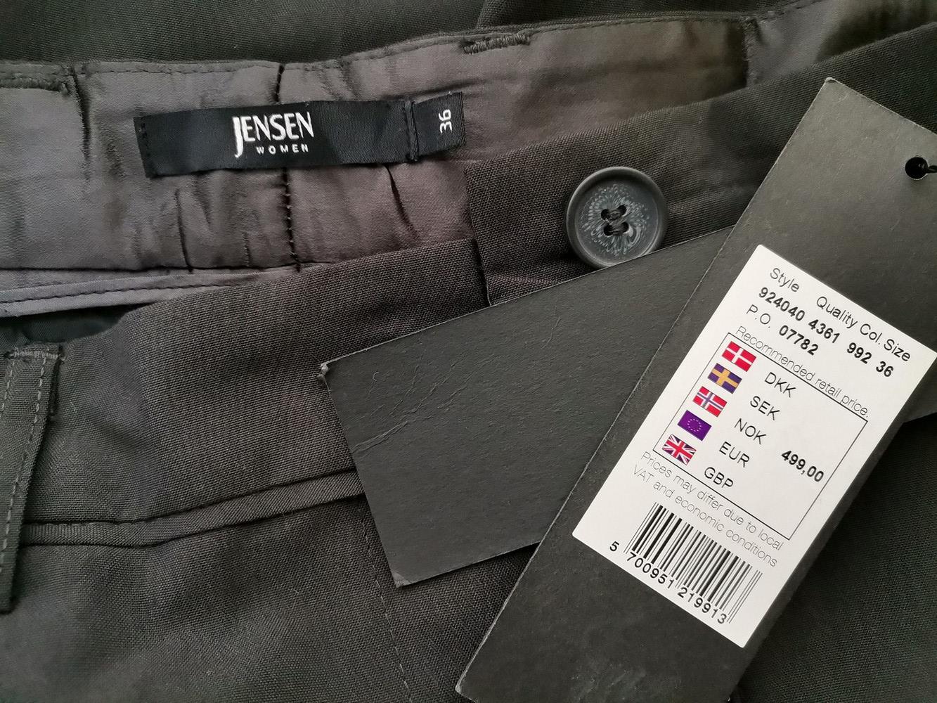 Jensen Rozmiar 36 Kolor Czarny Spodnie Eleganckie