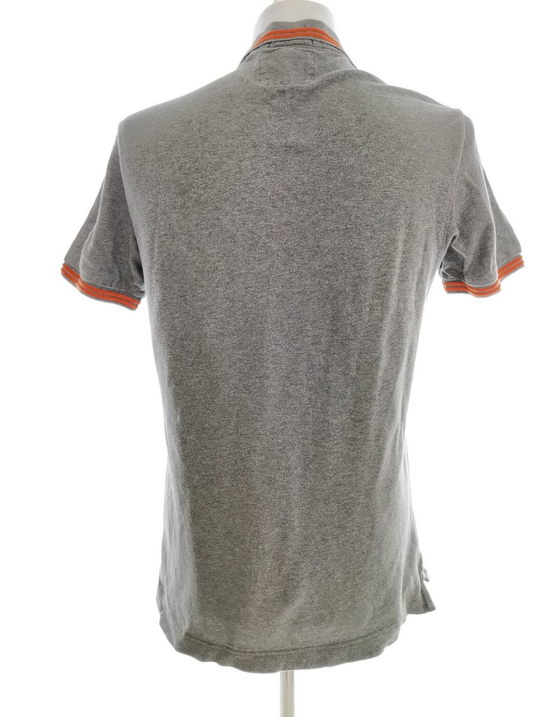 IMG_20210407_131501.jpg Superdry Rozmiar L Kolor Szary Kołnierz Męska Koszula Polo Krótki rękaw Materiał Bawełna 100%