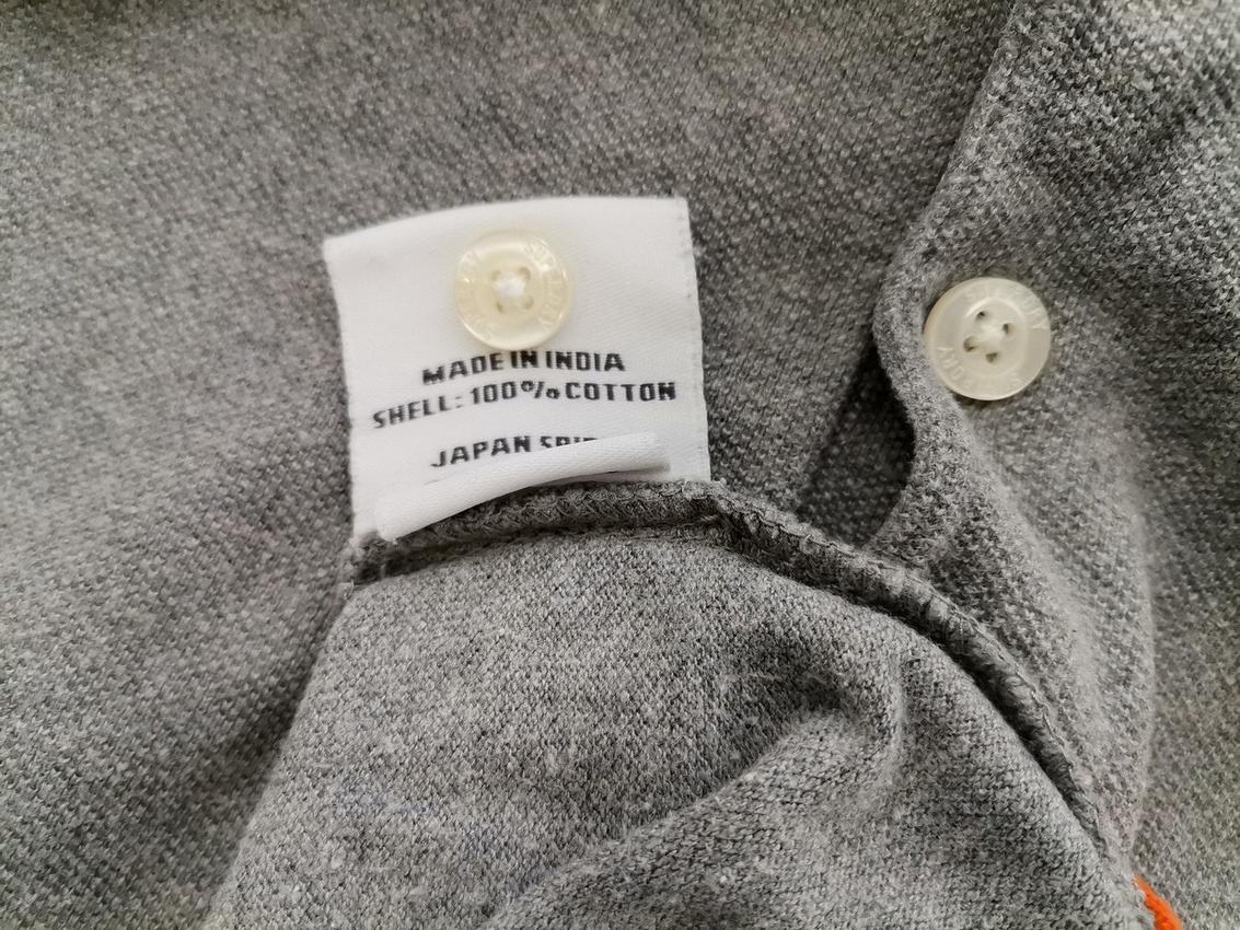 IMG_20210407_131545_r1.jpg Superdry Rozmiar L Kolor Szary Kołnierz Męska Koszula Polo Krótki rękaw Materiał Bawełna 100%