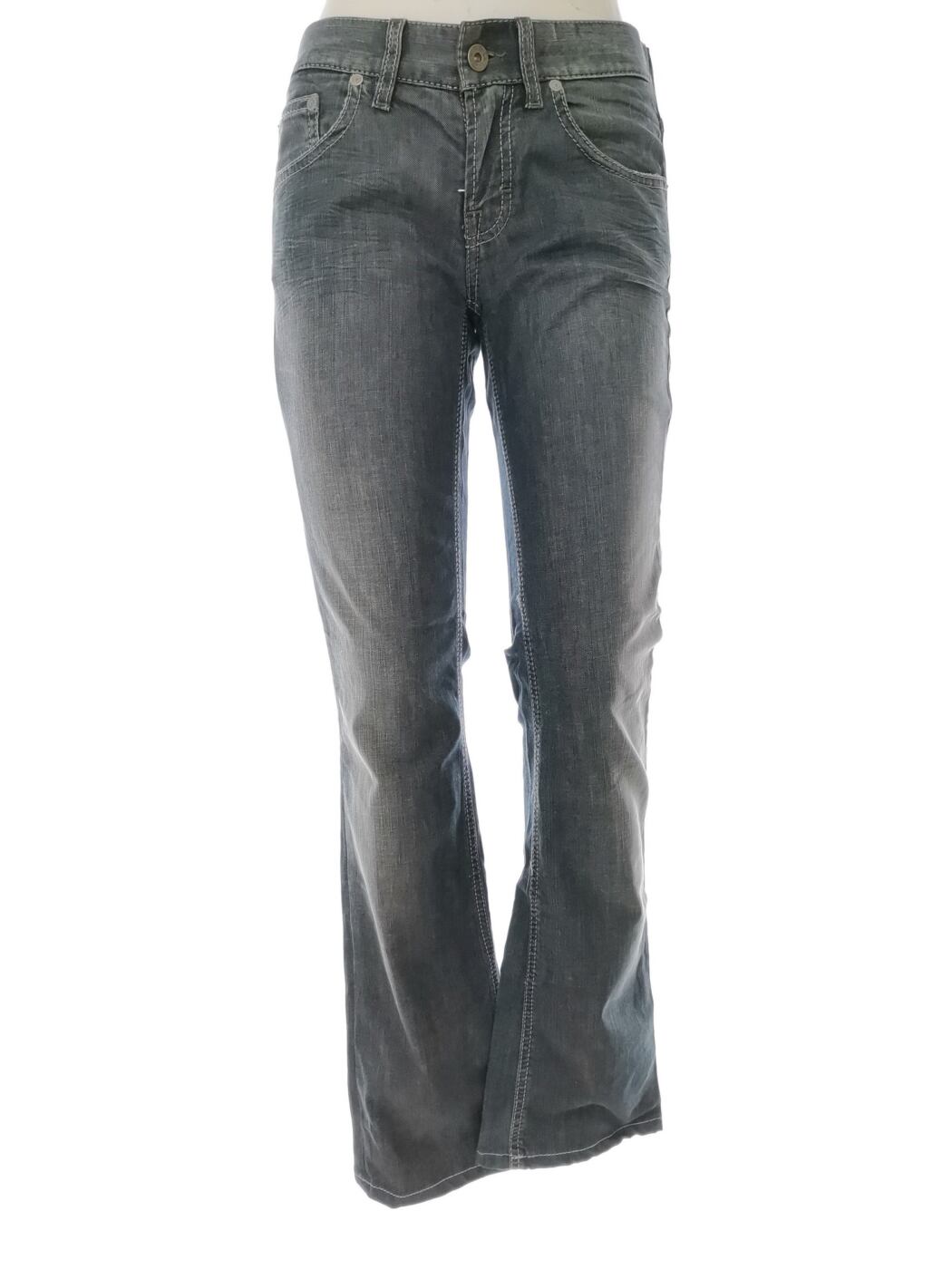 Hugo Boss Rozmiar W26 L32 Kolor Niebieski Spodnie Jeansy Materiał Bawełna