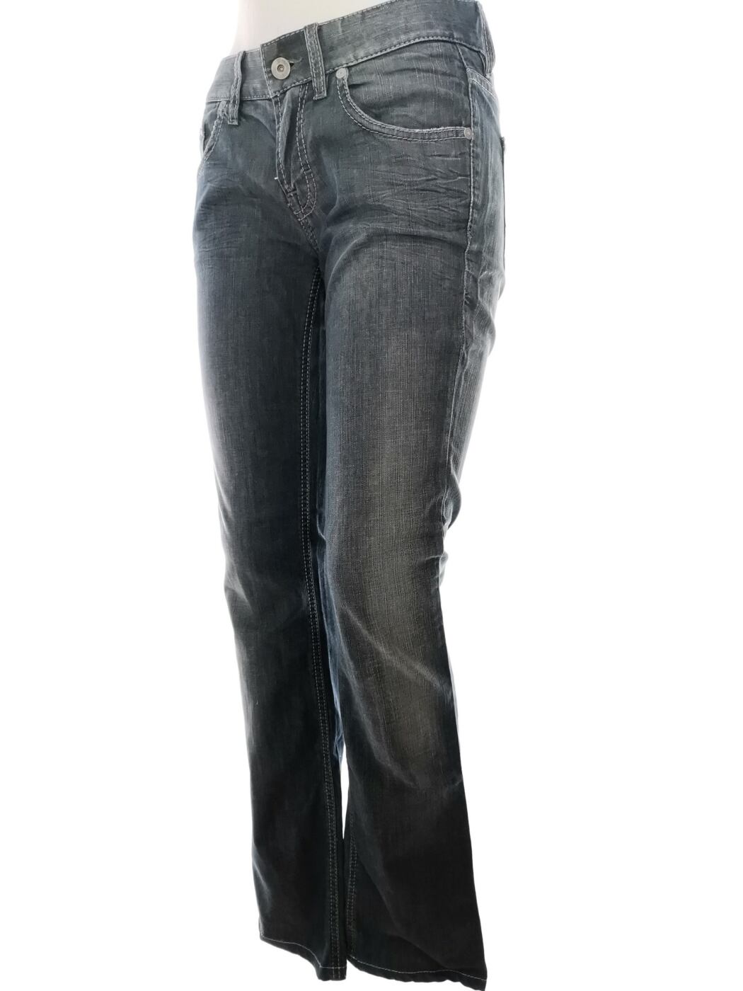 IMG_20210407_144021_0.jpg Hugo Boss Rozmiar W26 L32 Kolor Niebieski Spodnie Jeansy Materiał Bawełna