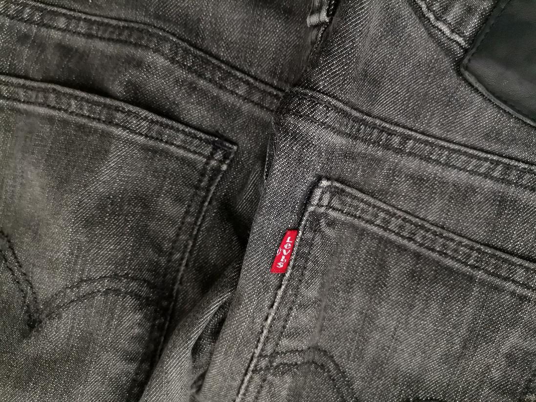 IMG_20210407_144438_r1.jpg Levis Rozmiar W30 L30 Kolor Szary Spodnie Jeansy Materiał Bawełna