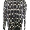 CLIPPER Rozmiar 52 Kolor Czarny Crew Neck Sweter Długi rękaw Cienka dzianina