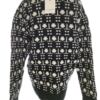 CLIPPER Rozmiar 52 Kolor Czarny Crew Neck Sweter Długi rękaw Cienka dzianina
