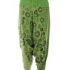 Bares Rozmiar 42/44 Kolor Zielony Pasy Spodnie Casual Materiał Bawełna 100%