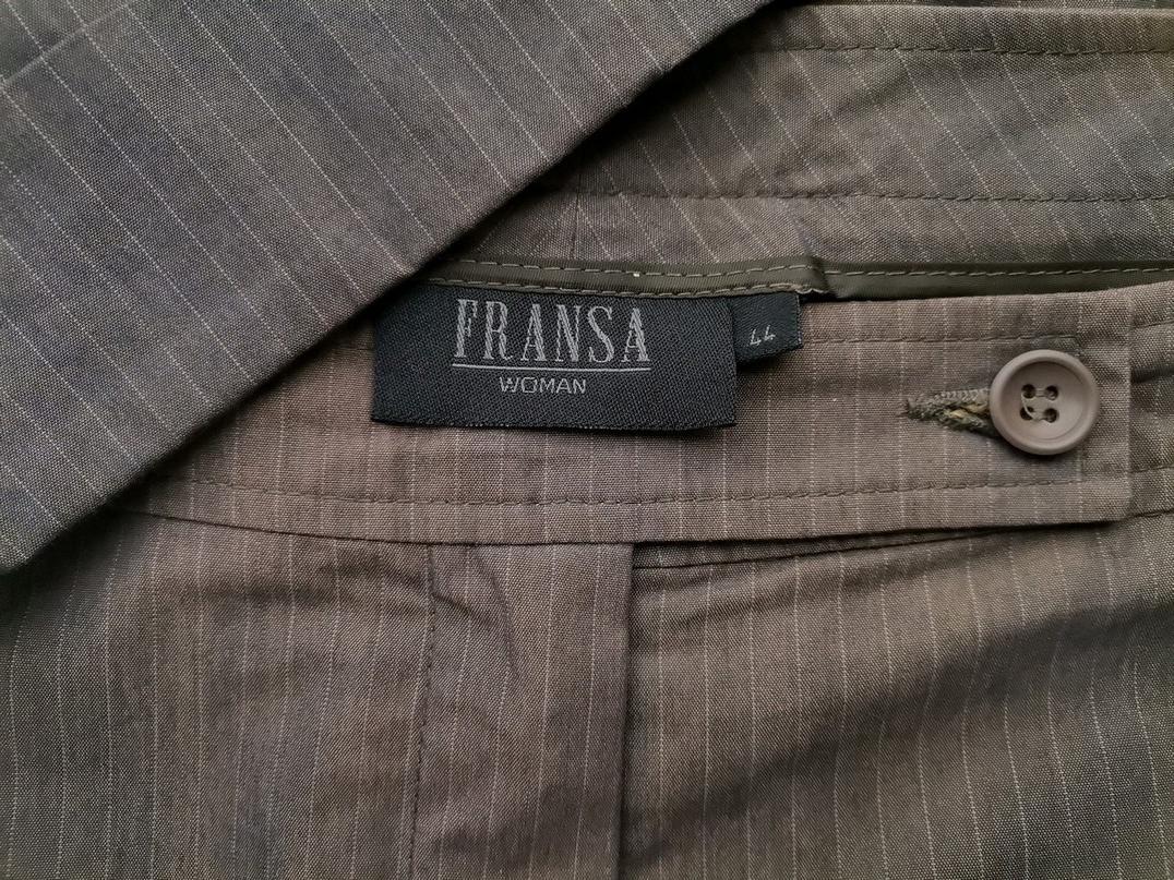 IMG_20210413_094202_0_r1.jpg Fransa Rozmiar 44 Kolor Khaki Pasy Spodnie Eleganckie Materiał Bawełna