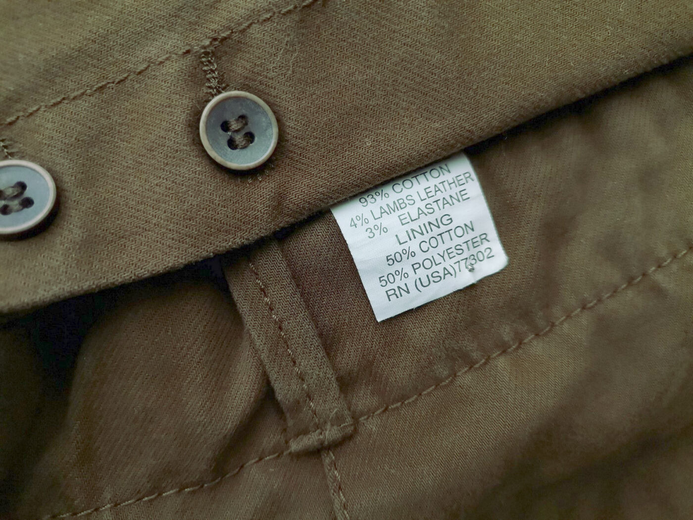 IMG_20210413_110856.jpg Zara Rozmiar S Kolor Khaki Spodnie Casual Materiał Bawełna