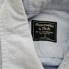 ABERCROMBIE & FITCH Rozmiar S Kolor Niebieski Kołnierz Męska Koszula Casual Długi rękaw Materiał Bawełna 100%
