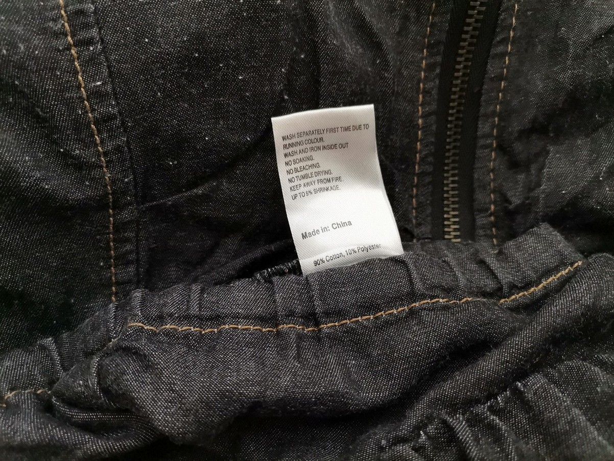 Fransa Rozmiar L Kolor Szary Okrągły dekolt Sukienka Mini Bezrękawnik Krótka Materiał Bawełna Fransa Rozmiar L Kolor Szary Okrągły dekolt Sukienka Mini Bezrękawnik Krótka Materiał Bawełna