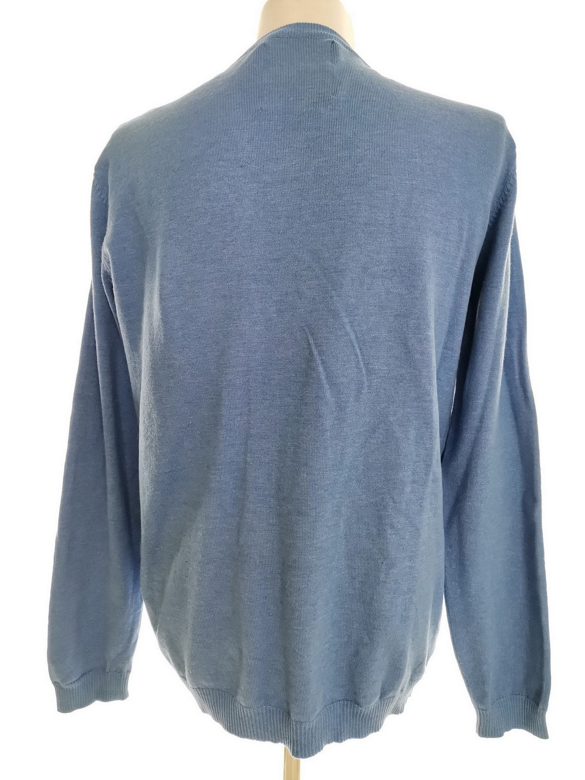 IMG_20210414_142141.jpg Jack & jones Rozmiar L Kolor Niebieski Męski Sweter Rozpinany Długi rękaw Materiał Akryl